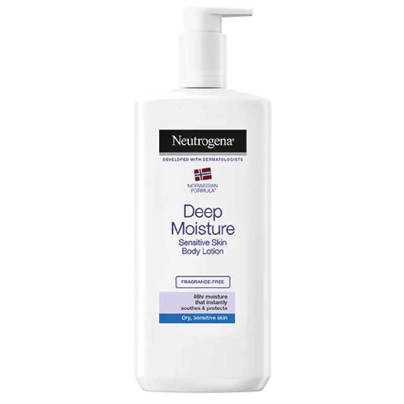 Neutrogena deep moisture sensitive skin body lotion 400ml