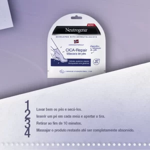 Neutrogena cica-reparar mascarilla para pies 2x15g (1 par)