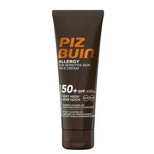 Piz buin allergy spf50 facial cream for sun sensitive skin 50ml