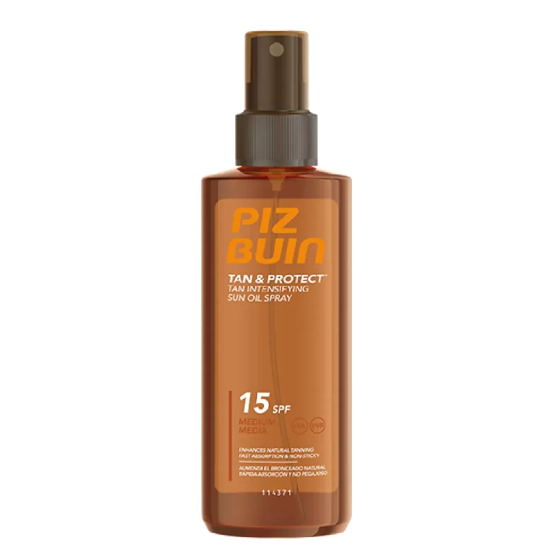 Piz buin tan protect spf15 tan accelerating oil spray 150ml