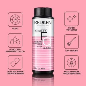 Redken Shades EQ Gloss Liquid Acidic Demi-Permanent Hair Color 60ml