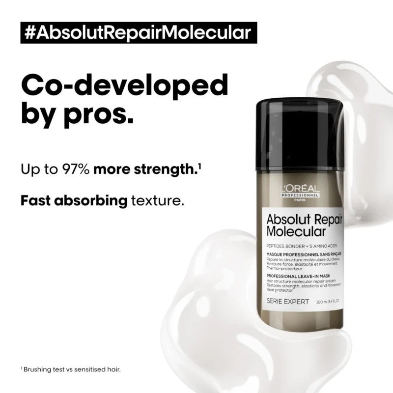Loreal Professionnel Absolut Repair Molecular Leave-In Mask 100ml 3.4fl.oz