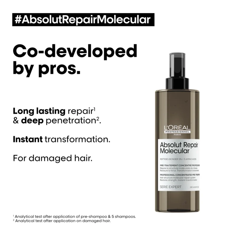 Loreal Professionnel Absolut Repair Molecular Pre-Treatment 190ml 6.4fl.oz