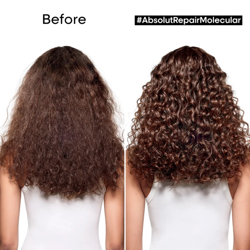 Loreal Professionnel Absolut Repair Molecular Pre-Treatment 190ml 6.4fl.oz - Before and After