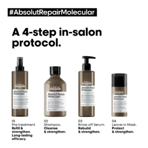 Loreal Professionnel Absolut Repair Molecular Pre-Treatment 190ml 6.4fl.oz - How to use