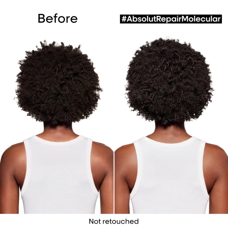 Loreal Professional Absolut Repair Molecular Shampoo 300ml 10.1fl.oz - Before and After