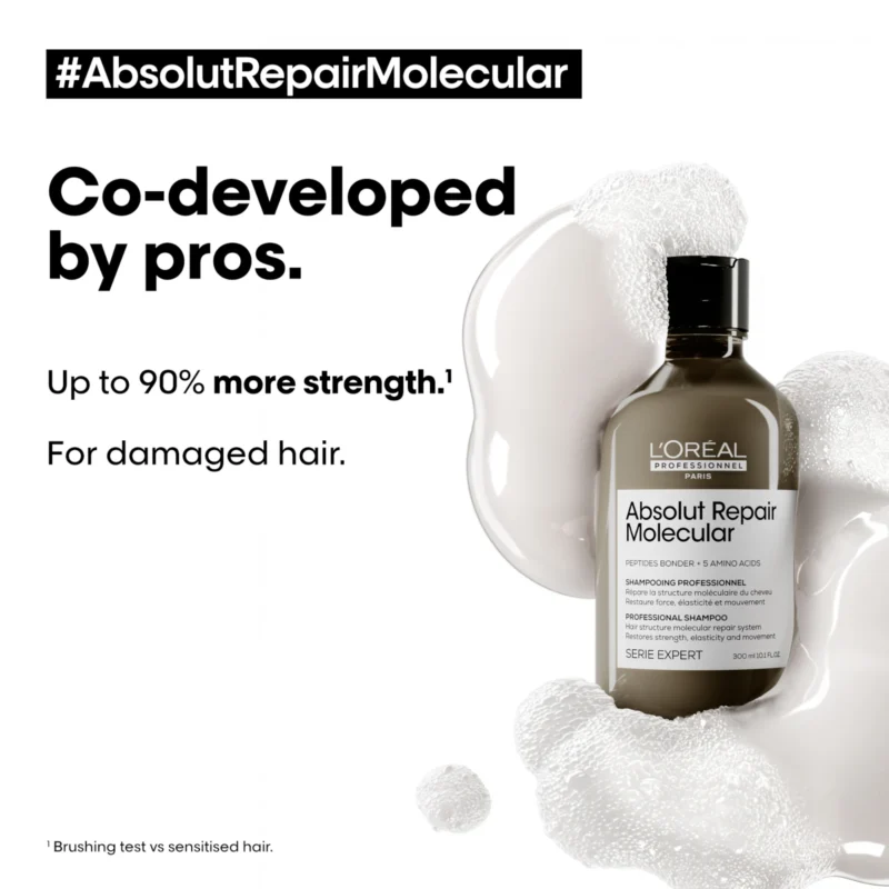 Loreal Professional Absolut Repair Molecular Shampoo 300ml 10.1fl.oz