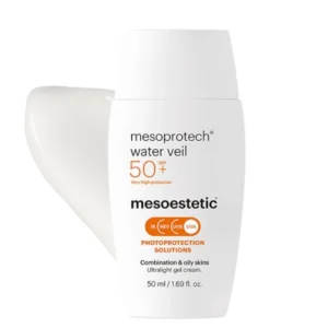 Mesoestetic Water Veil SPF50+ Anti-Aging Sunscreen for combination to oily skin types 50ml