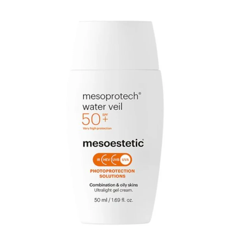 Mesoestetic Water Veil SPF50+ Anti-Aging Sunscreen for combination to oily skin types 50ml