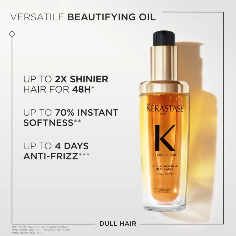 Kérastase Elixir Ultime L'Huile Originale Refillable 75ML - Benefits