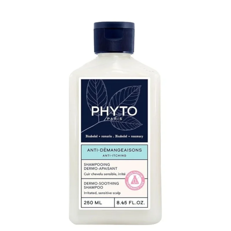 Phyto Anti-Itching Dermo-Soothing Shampoo 250ml 8.45 fl.oz