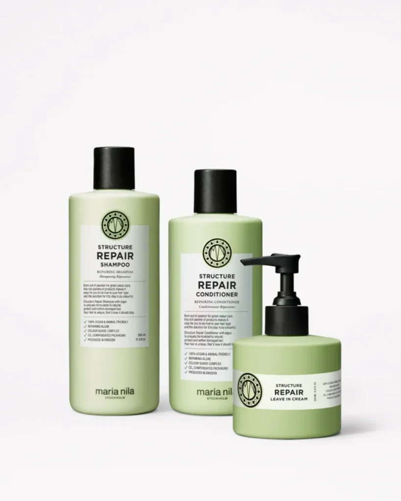 Maria Nila Structure Repair Products Range