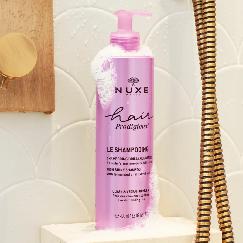 Nuxe Hair Prodigieux High Shine Shampoo 400ml 13.6 oz net wt.