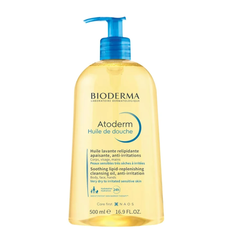Bioderma atoderm shower oil 500ml 16.9fl.oz