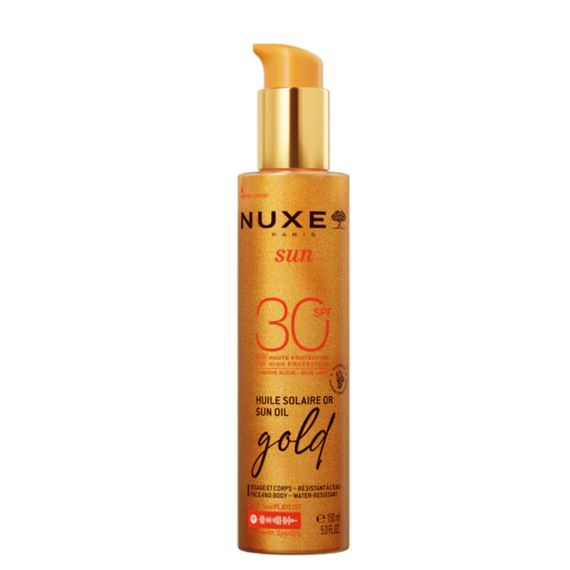 Lyskin-nuxe-sun-oil-gold-high-protection-spf30-150ml-5-0fl-oz-NUX00224 Nuxe Sun Oil Gold High Protection SPF30 150ml 5.0fl.oz