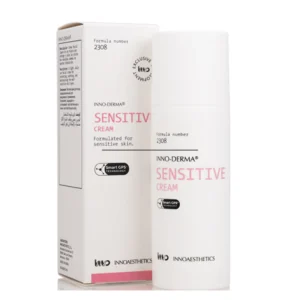 Innoaesthetics Inno-Derma Sensitive is a lightweight and soothing facial moisturizer designed specifically for sensitive and hyper-reactive skin. With its gentle yet effective formula, it provides immediate comfort, restores hydration, and reinforces the skin’s natural defense mechanisms.