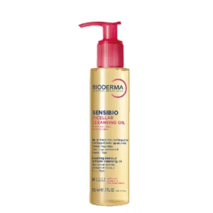 Lyskin-bioderma-sensibio-micellar-cleansing-oil-150ml-5fl-oz-BDM00199_result The Bioderma Sensibio Micellar Cleansing Oil redefines daily cleansing by combining the effectiveness of an oil with the gentleness of micellar technology. Designed to remove even the most stubborn make-up, including waterproof formulas, while respecting the skin’s natural balance, this innovative cleanser offers a complete sensory and dermatological experience. Its unique oil-to-milk texture transforms upon contact with water, ensuring thorough cleansing without leaving any greasy residue or discomfort. Ideal for sensitive skin, it provides both high cleansing performance and optimal tolerance.