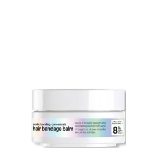 Lyskin-redken-acidic-bonding-concentrate-hair-bandage-balm-leave-in-75ml-2-5fl-oz-RED00155_result Seal, smooth, and strengthen damaged ends with Redken Acidic Bonding Concentrate Hair Bandage Balm, an intensive leave-in treatment designed to visibly repair split ends and protect against future damage. Developed with Redken’s advanced Acidic Bonding technology, this lightweight balm delivers instant smoothing while reinforcing weakened fibers from mid-lengths to ends. Formulated for damaged, dry, and chemically stressed hair, this pH-balanced treatment helps reduce breakage, protect against heat, and restore the appearance of healthy, revived ends in just one use.