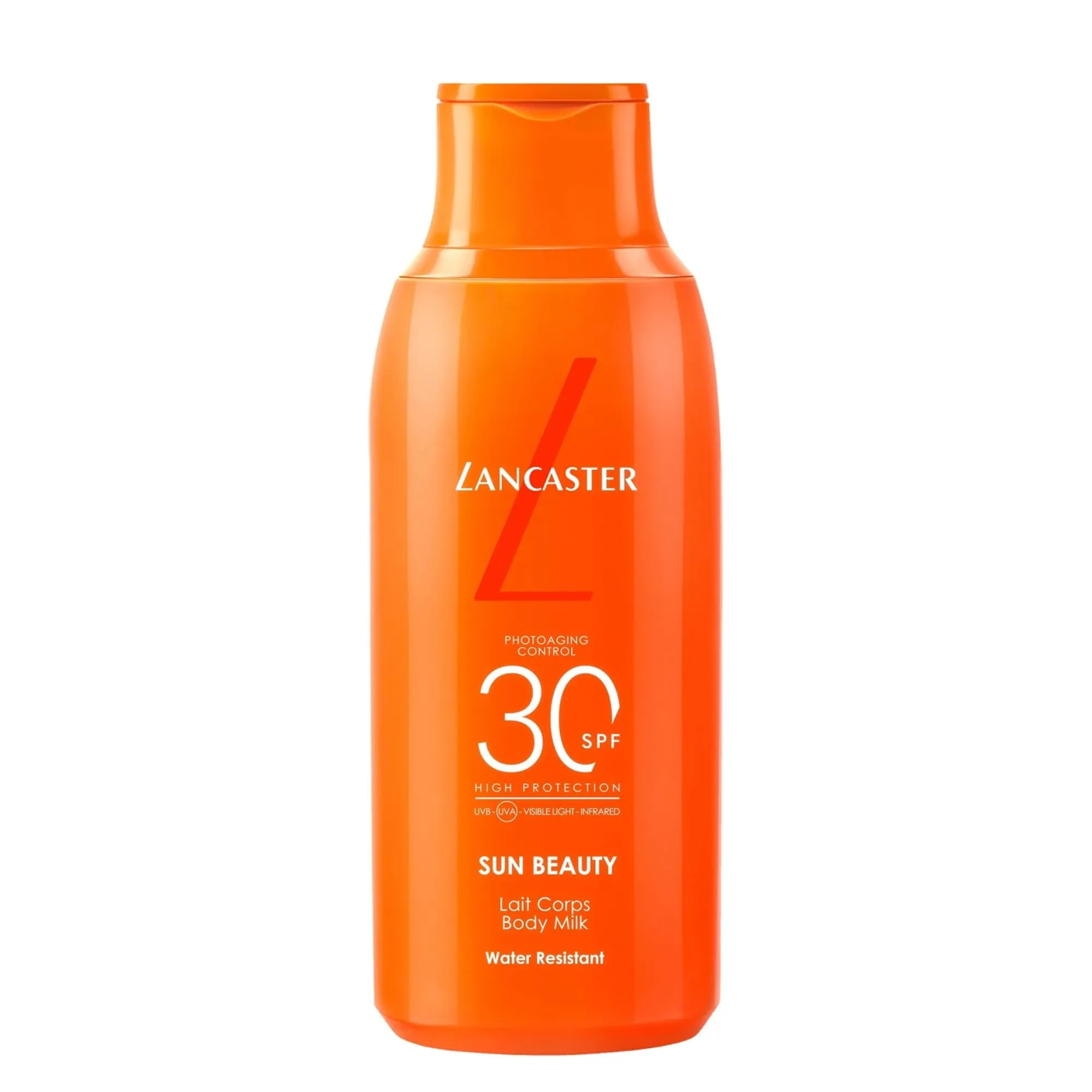 Lyskin-lancaster-sun-beauty-body-milk-spf30_resultado The Lancaster Sun Beauty Body Milk SPF30 is a high-performance body sunscreen designed to provide effective sun protection while enhancing the skin’s natural tanning process. Combining advanced sun care technology with a sensorial texture, this body milk protects against photoaging while promoting a radiant, even golden tan.