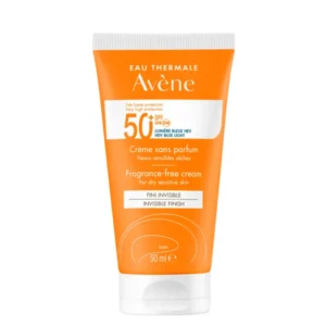 Lyskin-avene-suncare-spf50-cream-fragrance-free-for-dry-skin-40ml-1-3fl-oz-AVN00159_resultado Avène Sun Very High Protection Cream Fragrance-Free SPF50+ is a very high-protection sunscreen formulated for dry and sensitive skin. Suitable for the face and body and for all skin phototypes I to VI, it provides SPF50+ protection against UVB and UVA radiation, while also helping protect the skin from high-energy visible blue light.