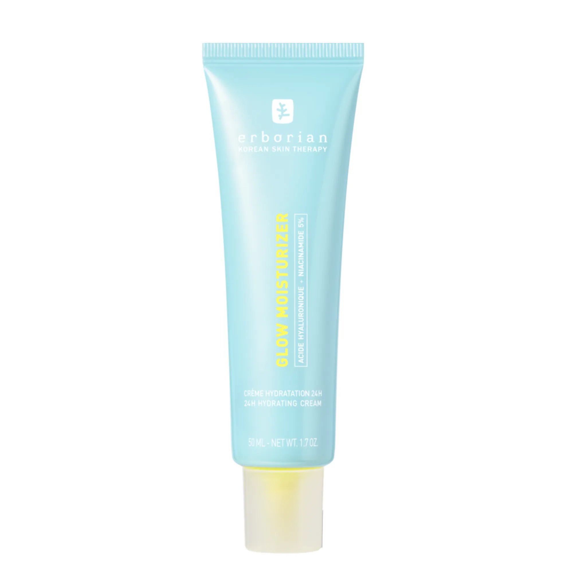 Lyskin-erborian-boost-hydra-glow-moisturiser-50ml-1-6fl-oz_resultado The Erborian Boost Hydra Glow Moisturiser is a silky, ultra-comfortable 24-hour hydrating cream designed to deliver the iconic Korean “glass skin” effect. This trend, highly popular in Korean skincare, refers to skin that appears intensely hydrated, smooth, and naturally luminous—like translucent glass.