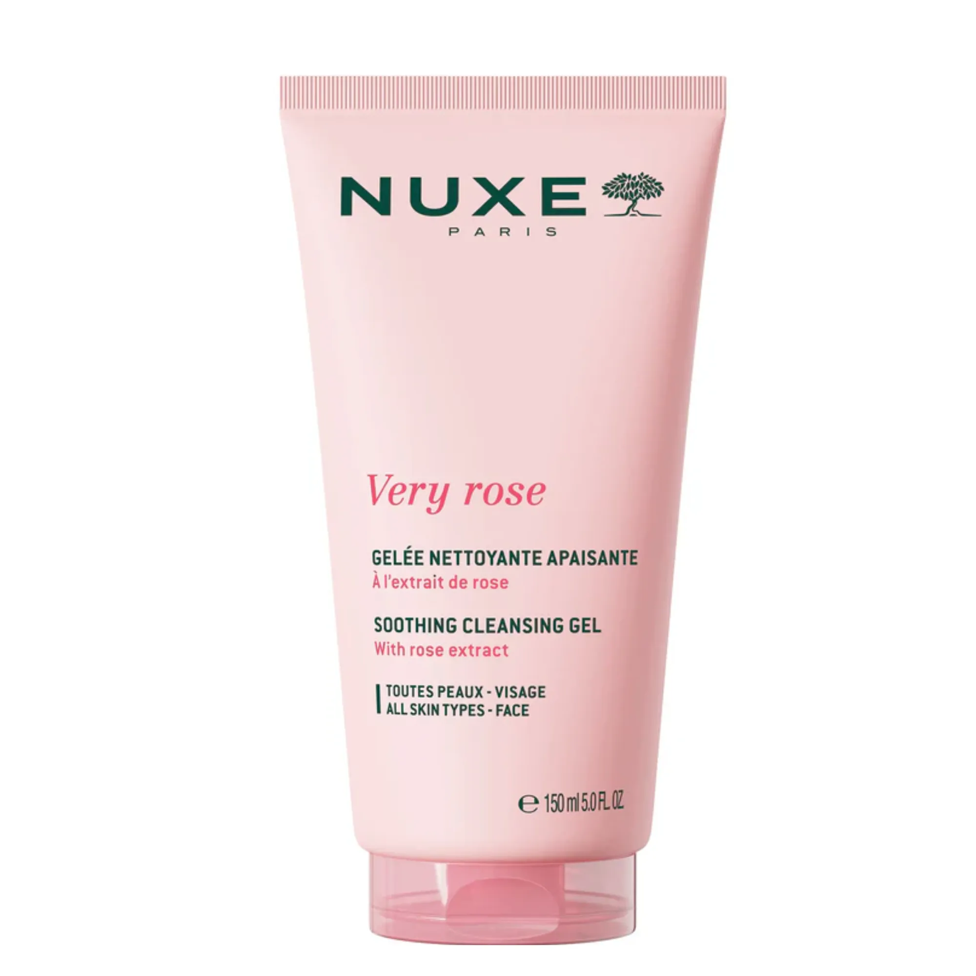 Lyskin-nuxe-very-rose-soothing-cleansing-gel-150ml-5-0fl-oz-NUX00008_resultado Reveal soft, refreshed skin with the Nuxe Very Rose Soothing Cleansing Gel, a gentle facial cleanser designed to remove impurities while maintaining skin’s natural hydration. Infused with rose extract, this ultra-fresh gel formula soothes, purifies, and revitalizes the complexion, making it perfect for daily use.