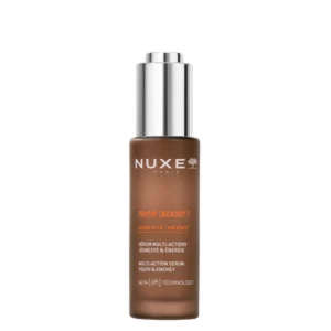 Lyskinnuxe-men-boost³-multi-action-serum-youth-energy-30ml-1-0fl-oz Over time, these factors can contribute to dehydration, loss of firmness, dullness and the appearance of wrinkles. NUXE Men BOOST³ Multi-Action Serum Youth & Energy has been developed to help counter these visible signs of ageing while energising the skin and restoring a healthier, more youthful appearance.