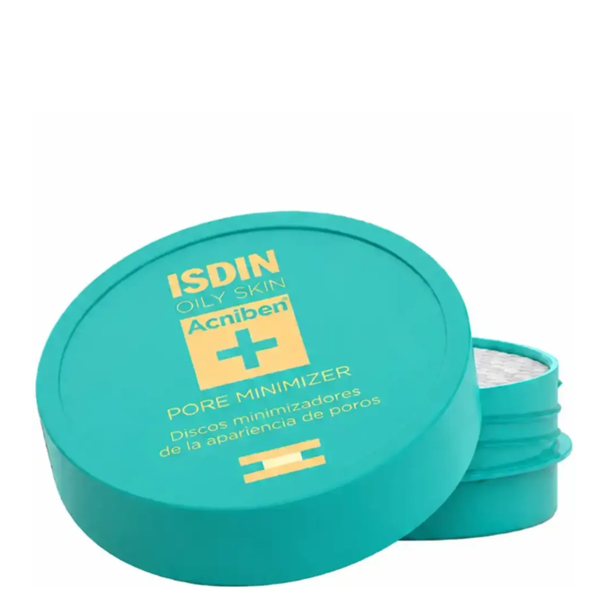 Lyskin-isdin-acniben-pore-minimizer-pads-30-discs_resultado Isdin Acniben Pore Minimizer Pads are practical facial exfoliating pads that help refine the appearance of pores, control excess sebum and improve skin texture. Their triple-action exfoliating formula combines AHAs with pH-regulating ingredients to purify the skin, remove accumulated impurities and help prevent clogged pores and imperfections.